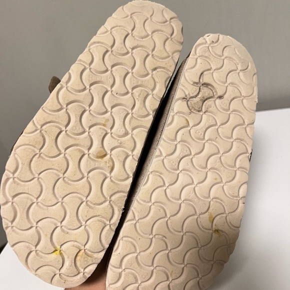 Birkenstock Arizona Slide Sandals, Leather Pink, Women's US 9 Narrow (EU 39) - Picture 11 of 13